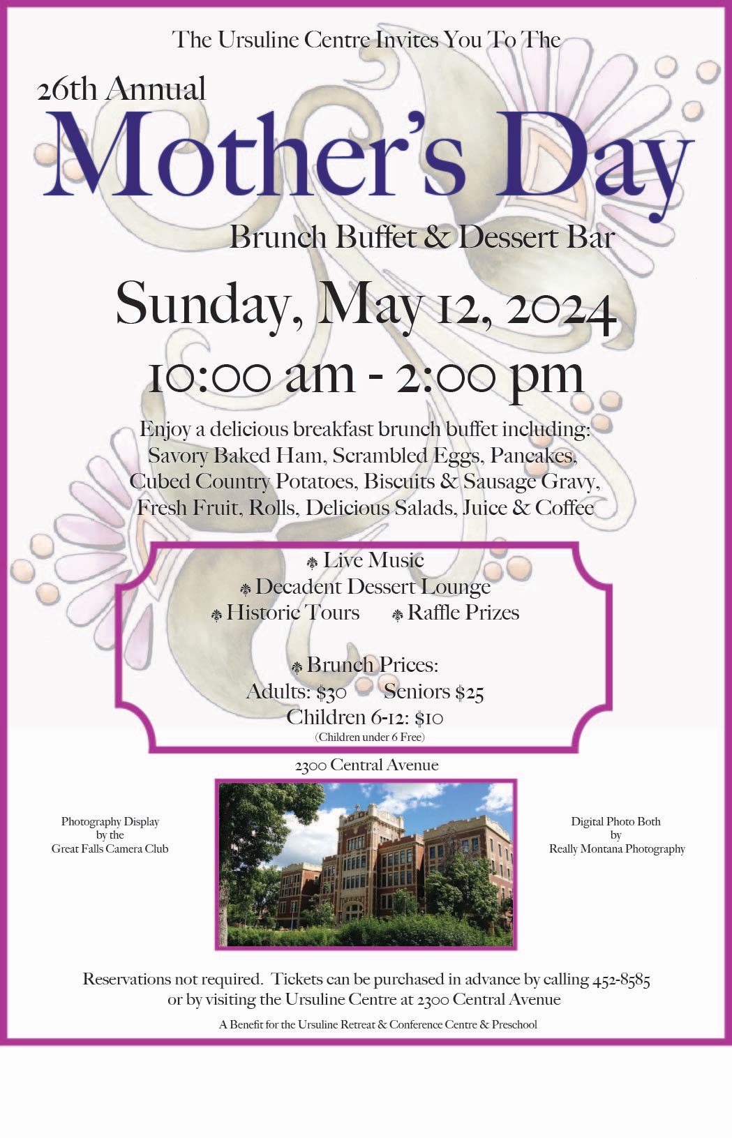 ursuline center mothers day brunch 2024